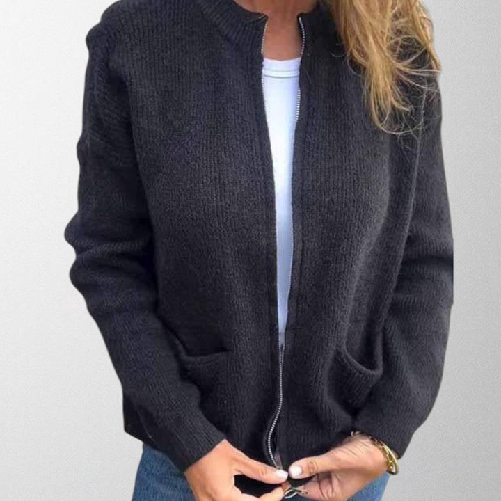 Olivia - Cotton Knitted Cardigan