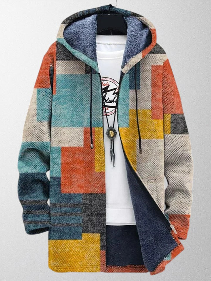 Olivia – Artistic Statement Cardigan with Unique Print