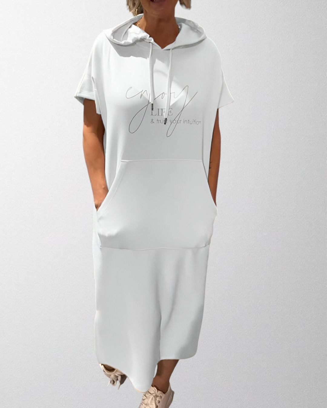 Ebba - Casual Hooded Dress with Feminine Fit