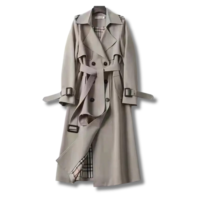 Isabella Belted Trench Coat
