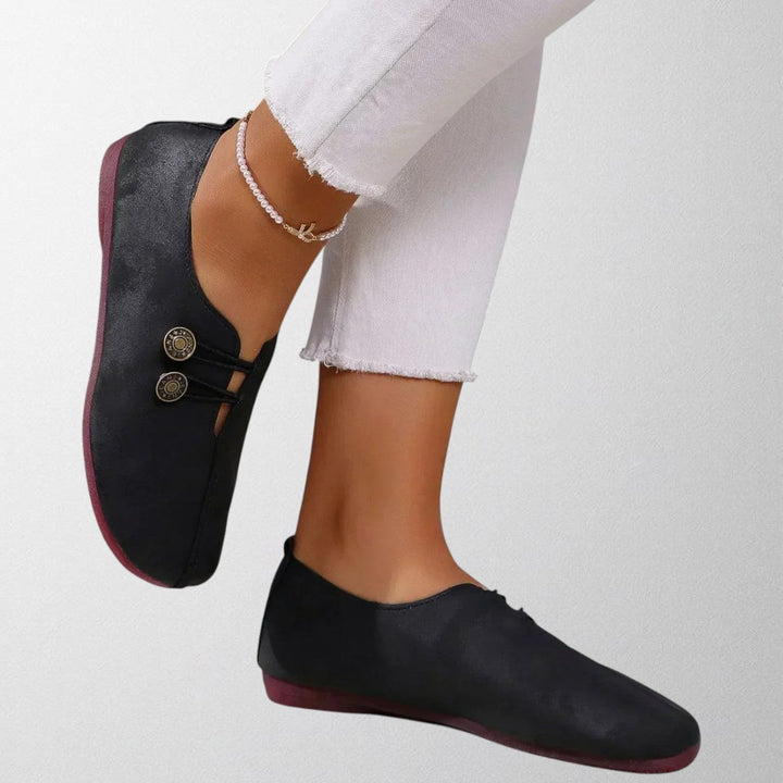 Olivia - Orthopaedic Loafers in Soft Suede for Women