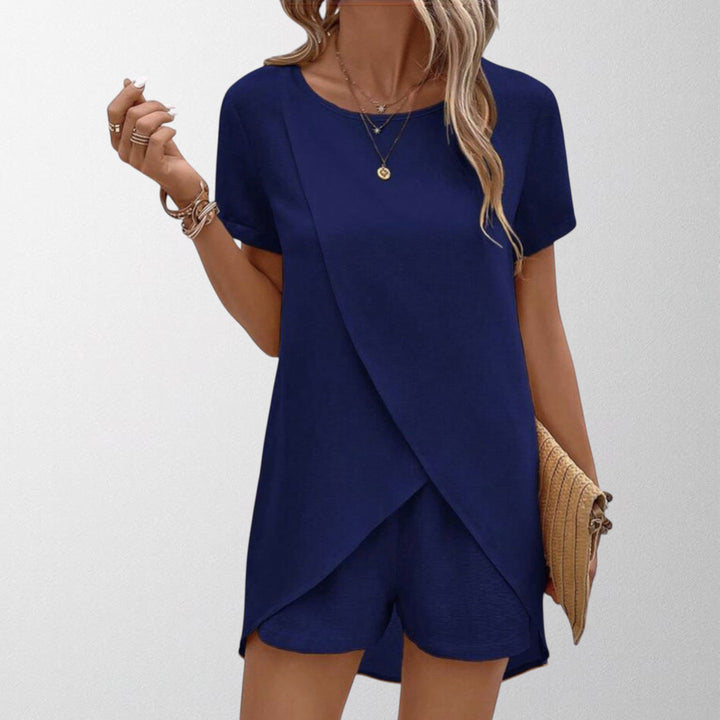 Olivia - Elegant Summer Co-ord Lounge Set