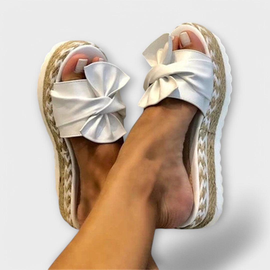 Solegenius – Orthopedic Sandals with Bow Detail