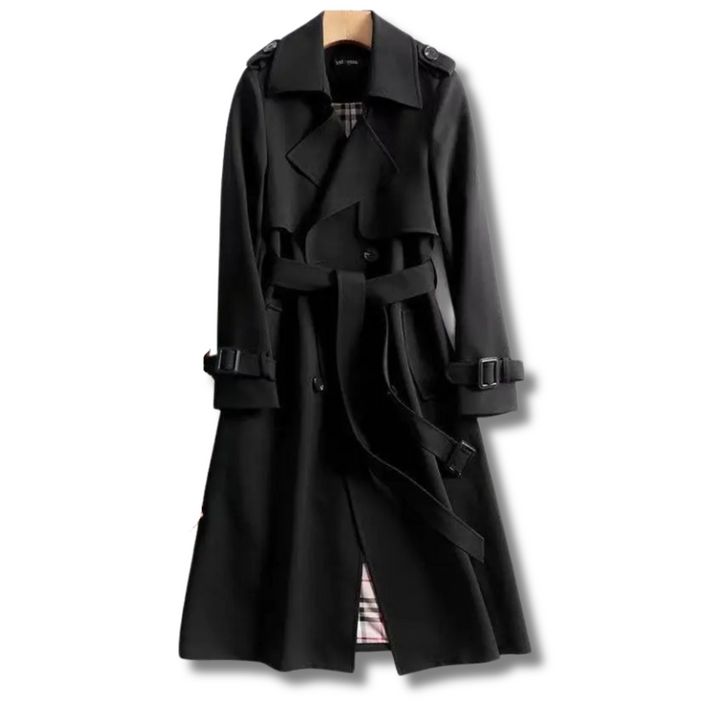 Emilia™ Elegant Trench Coat