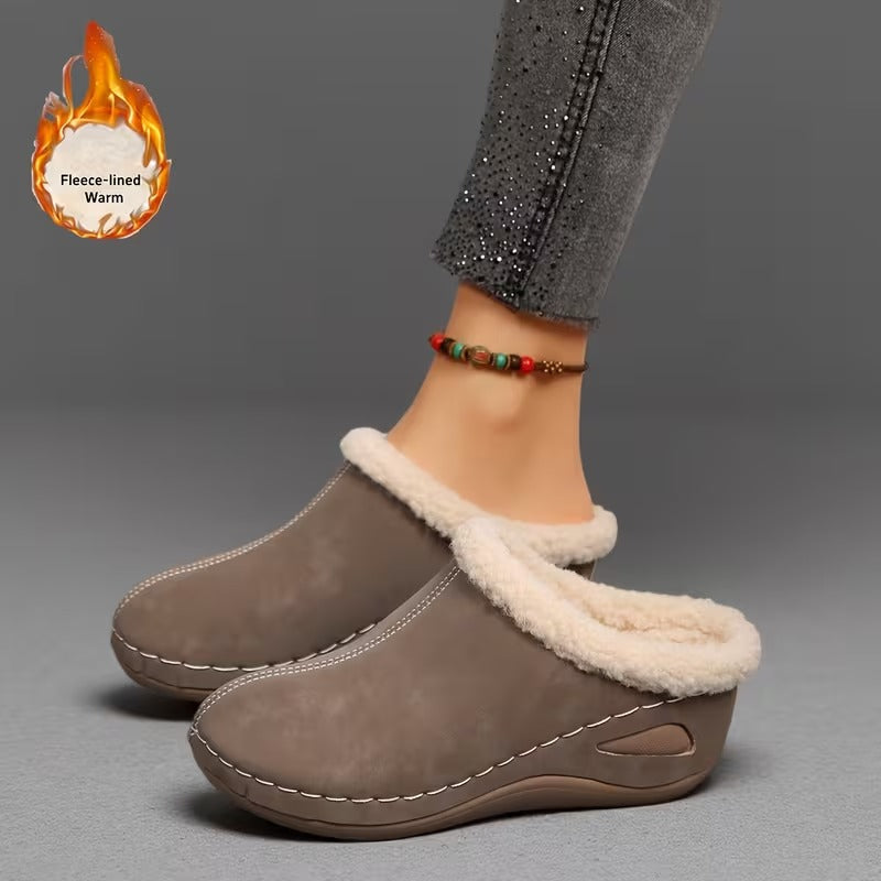 Evelyn - Cozy Slip-On Loafers with Fleece Lining