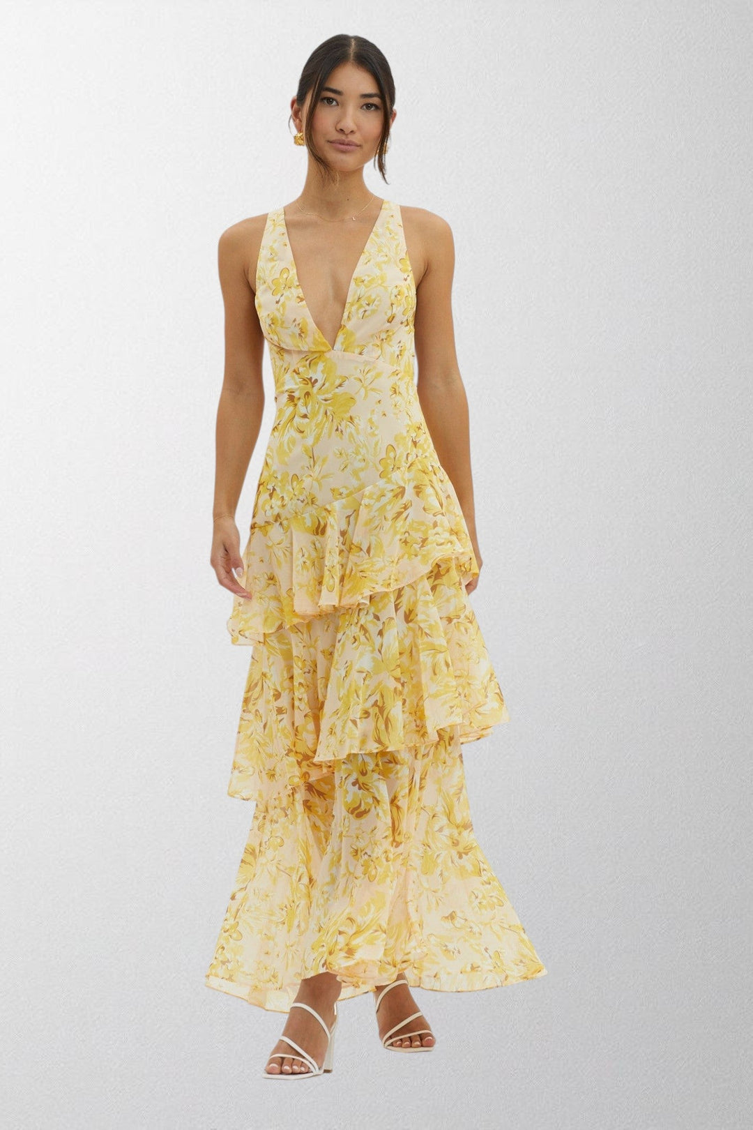 Olivia - Bloom Shift Midi Dress