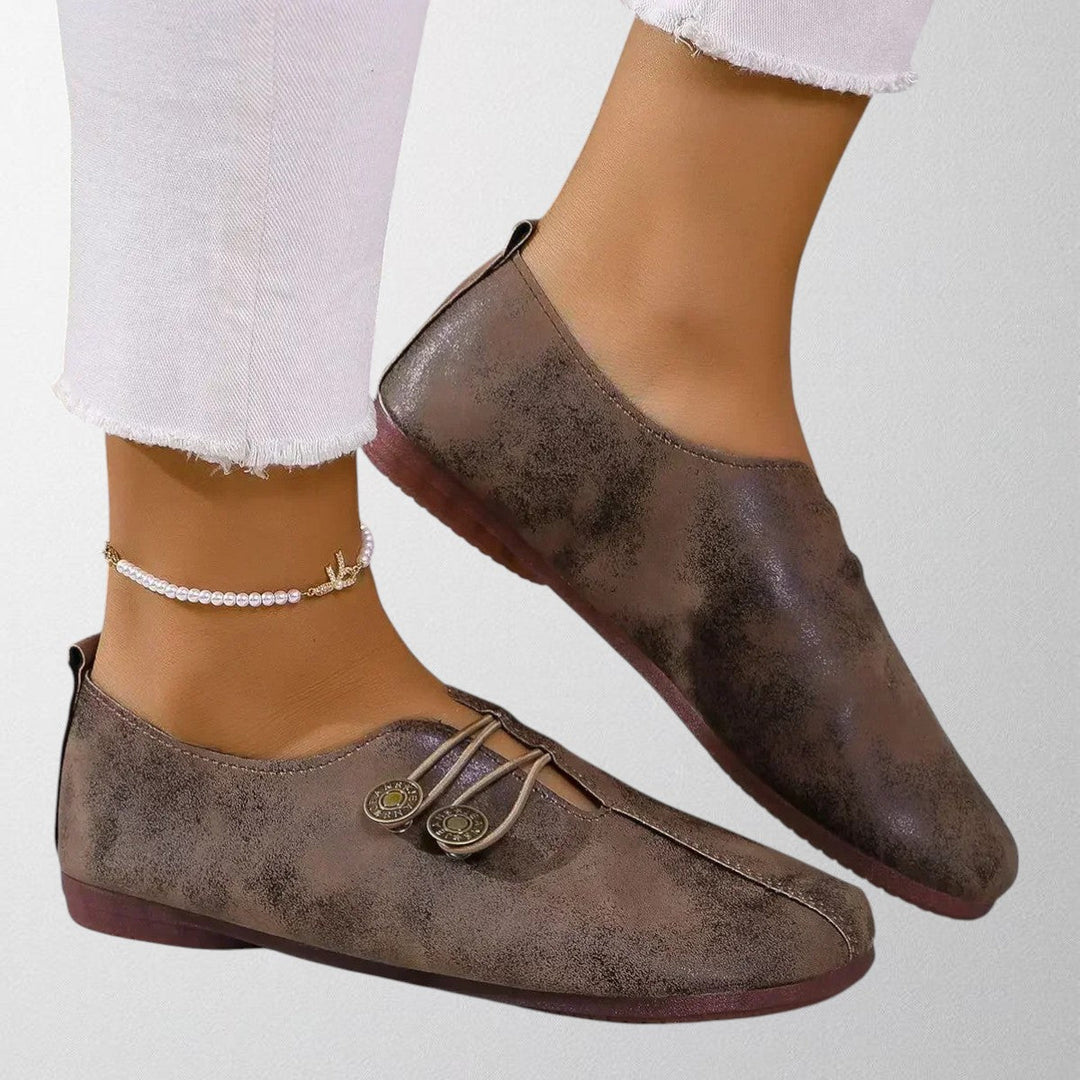 Olivia - Orthopaedic Loafers in Soft Suede for Women