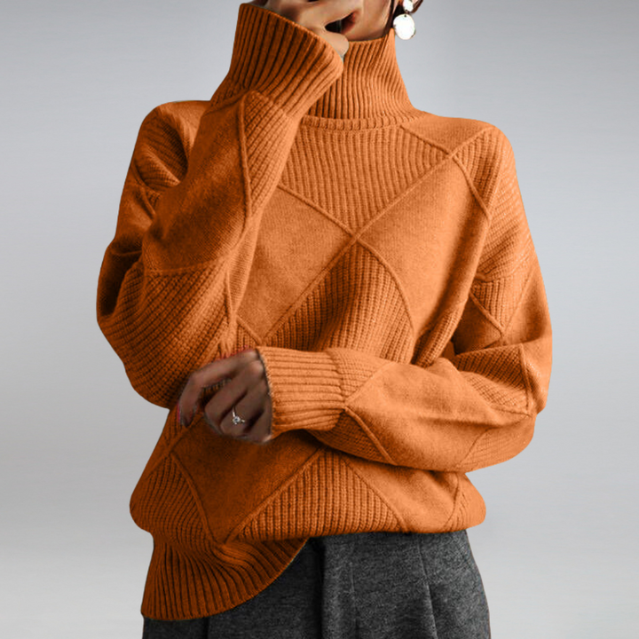 Delfina | High Neck Jumper