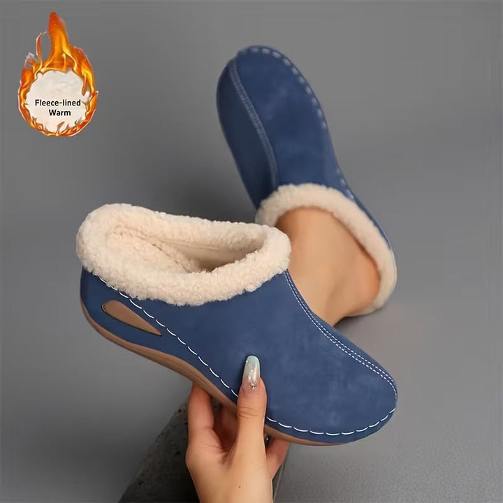 Evelyn - Cozy Slip-On Loafers with Fleece Lining