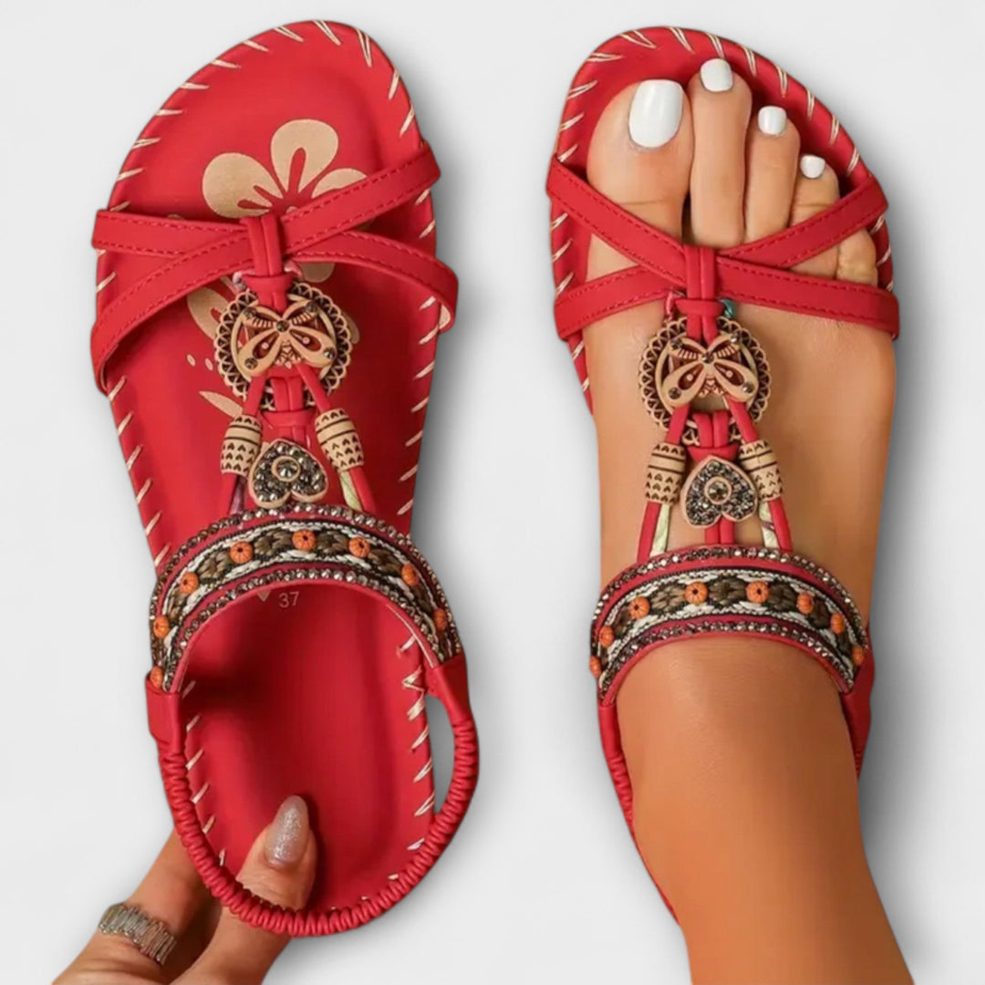Claudia – Orthopedic Ibiza-Inspired Sandals