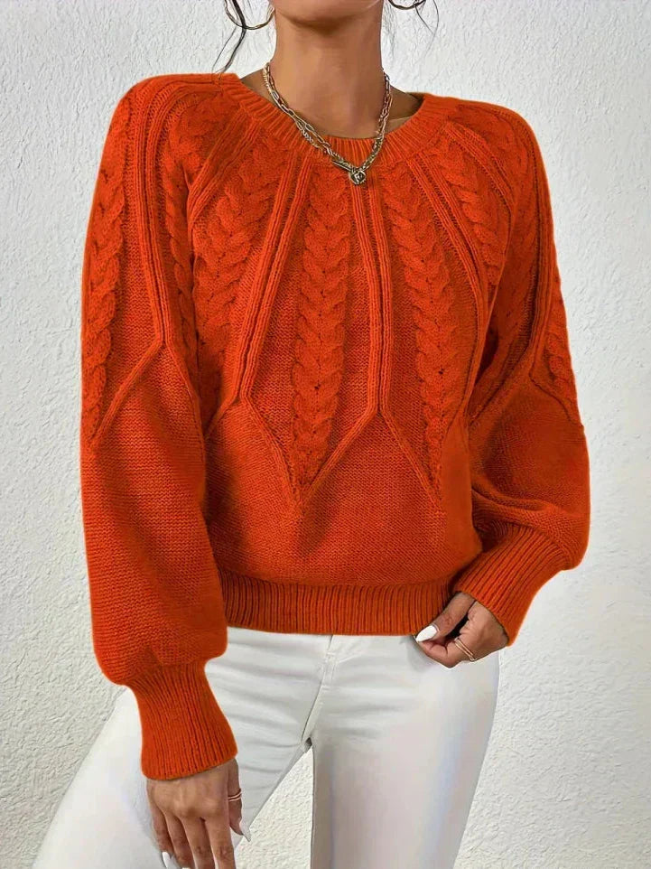 Agnese | Chic Twisted Knit Jumper
