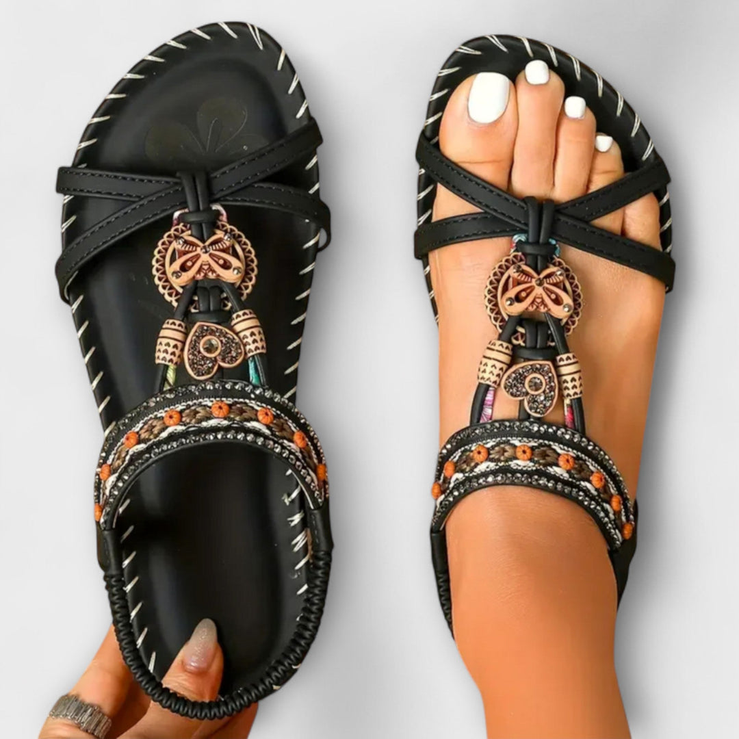 Claudia – Orthopedic Ibiza-Inspired Sandals