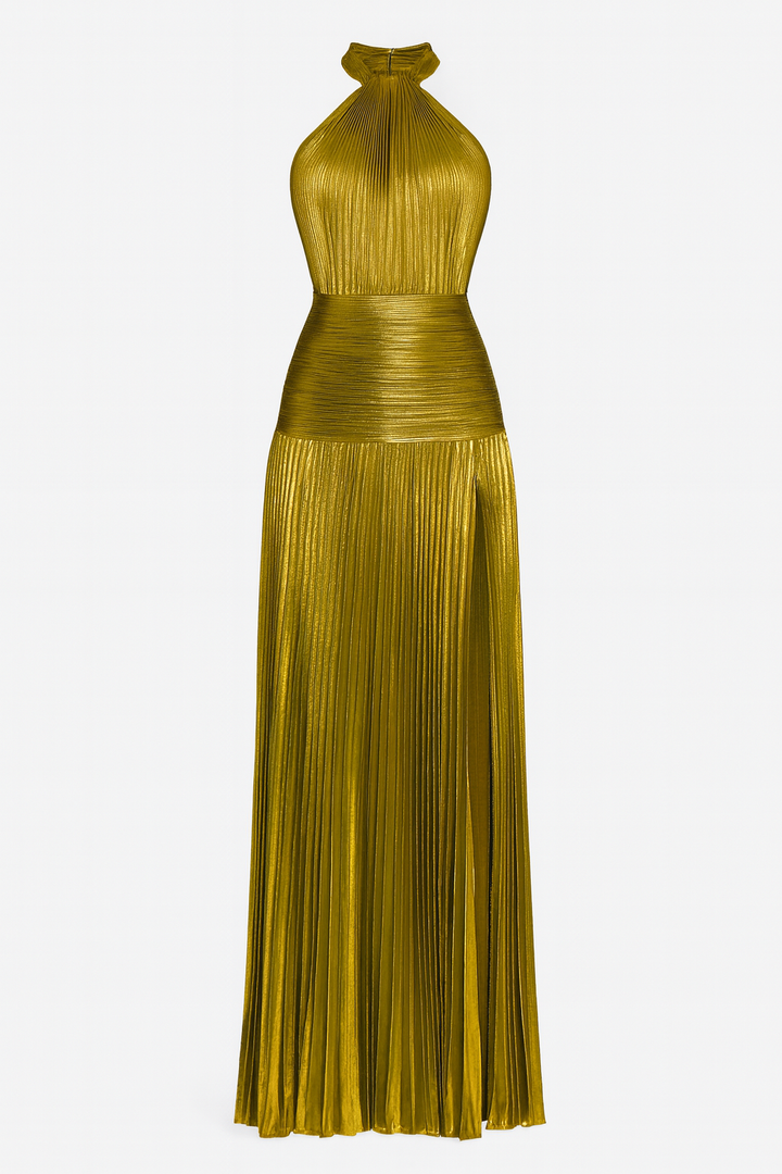 Olivia - Golden Evening Gown