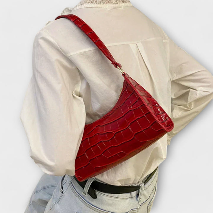 Olívia - Shiny Leather Bag