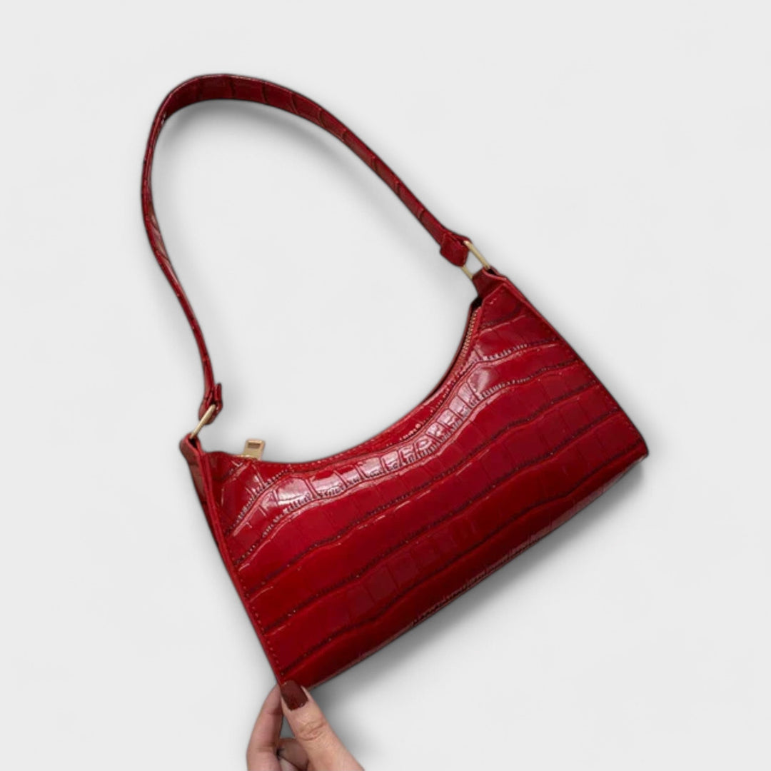 Olívia - Shiny Leather Bag