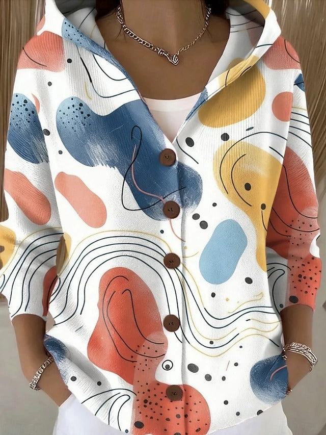 Grace - Artistic Warm Long Cardigan