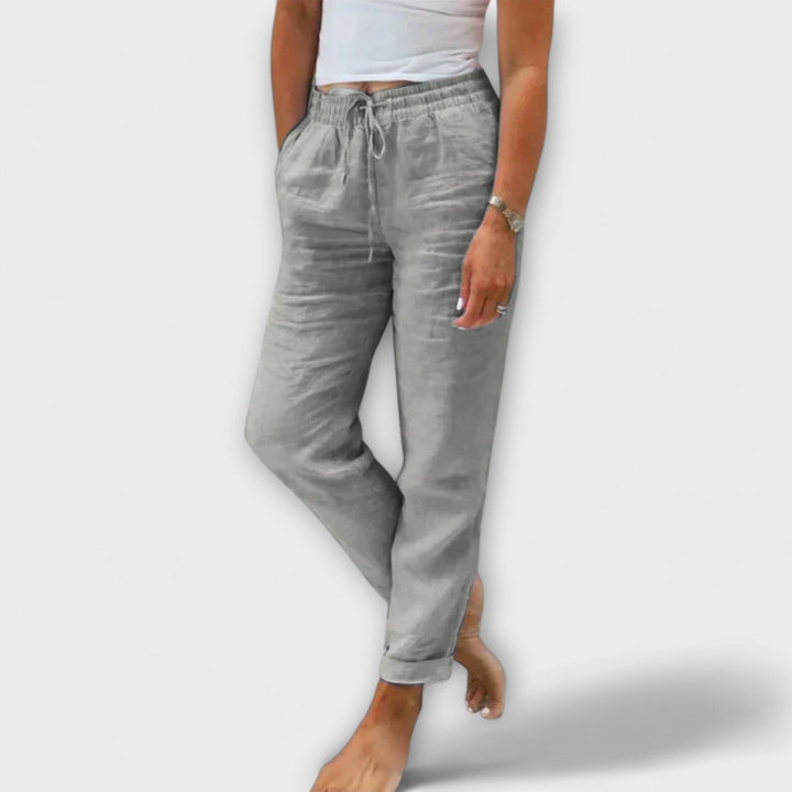 Stacy - Light Linen Trousers