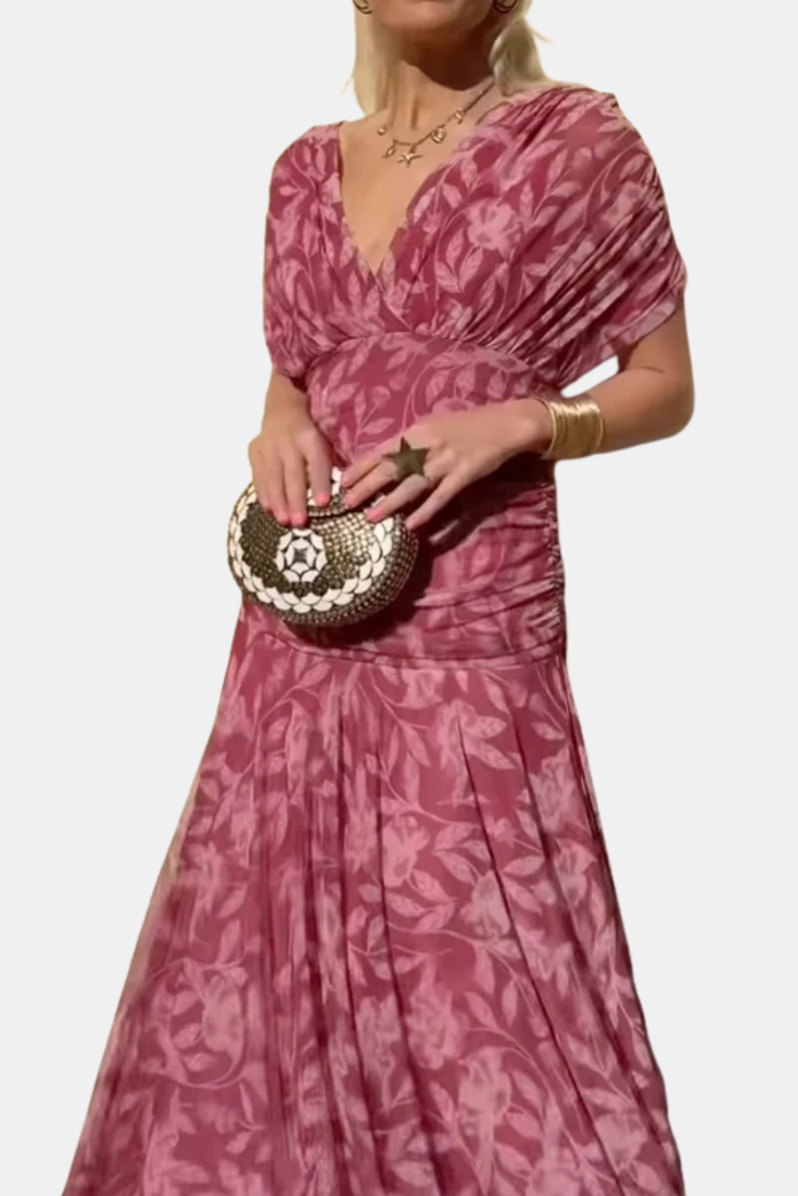 Amelia - Elegant Flowing Chiffon Dress