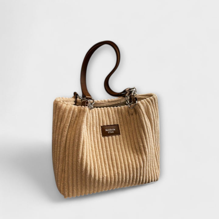 Olívia – Soft Corduroy Shoulder Bag