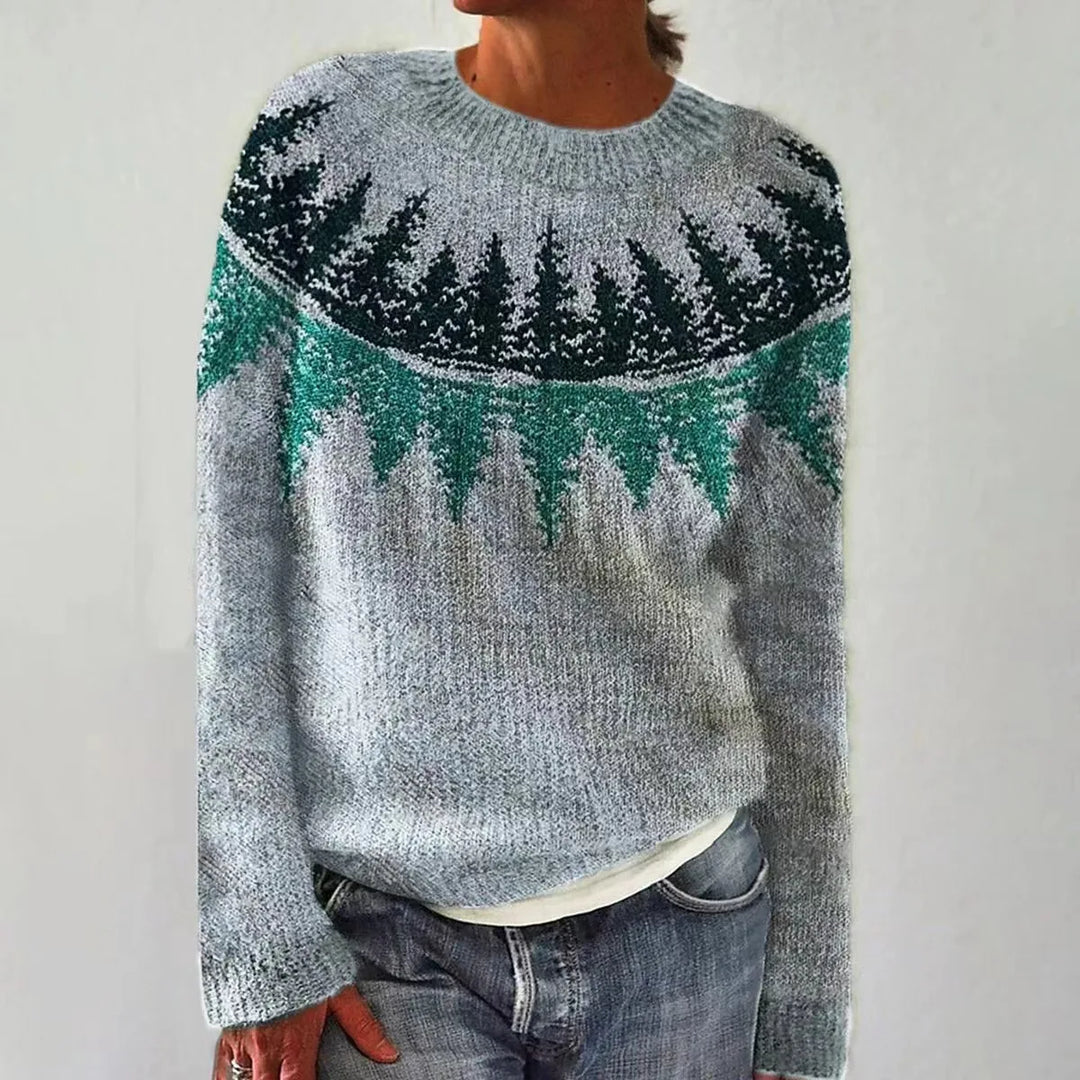 Flavia | Retro Autumn Sweater