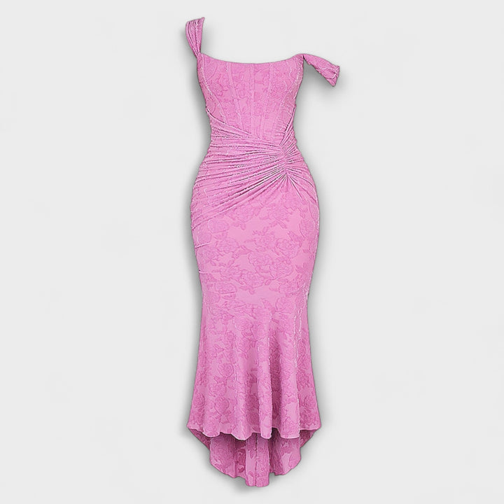 Renske – Long Dress with Elegant and Refined Corset