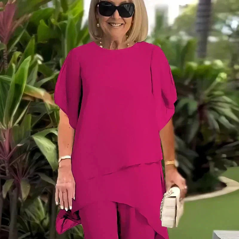 Harriet – Elegant Chiffon Set